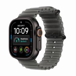 Apple Watch Ultra 4 GPS + Cellular, 49 мм, корпус из черного титана, ремешок Ocean черного цвета