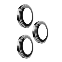 Защитное стекло камеры Wiwu Lens Guard для iPhone 15 Pro/15 Pro Max белый титан