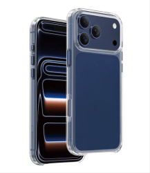 Чехол пластиковый ClearCase Color MagSafe для iPhone 17 Pro синий