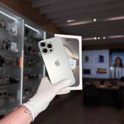 Смартфон Apple iPhone 16 Pro Max 512Гб &laquo;натуральный титан&raquo; б/у