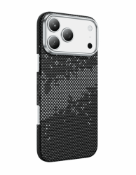 Чехол Keephone Kevlar Starry с MagSafe для iPhone 17 Pro черный