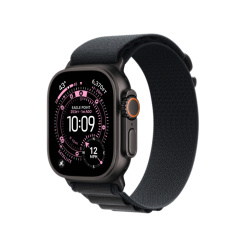 Apple Watch Ultra 3 GPS + Cellular, 49 мм, корпус из черного титана, ремешок Alpine черного цвета