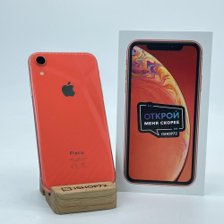 Смартфон Apple iPhone Xr 128Гб коралловый б/у
