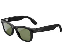 Умные очки Ray-Ban Meta Wayfarer (Gen 2) RW4012 Shiny Black Transitions Graph. Green