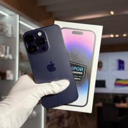 Смартфон Apple iPhone 14 Pro 256Гб "темно-фиолетовый" б/у