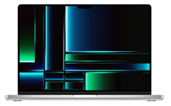 Ноутбук Apple MacBook Pro 16" (M2 Pro 12C CPU, 19C GPU, 2023) 16 ГБ, 512 ГБ SSD, серебристый (MNWC3)