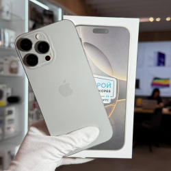 Смартфон Apple iPhone 16 Pro Max 256Гб "натуральный титан" б/у