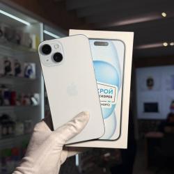 Смартфон Apple iPhone 15 128Гб голубой б/у