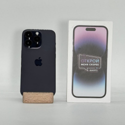 Смартфон Apple iPhone 14 Pro 256Гб темно-фиолетовый (Dual Sim) б/у