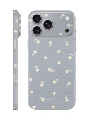 Виниловая наклейка Kkspace для iPhone 17 Pro early flowers серая