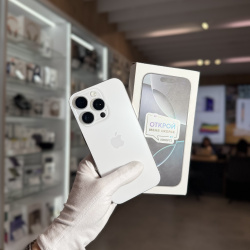 Смартфон Apple iPhone 16 Pro 256Гб "белый титан" б/у