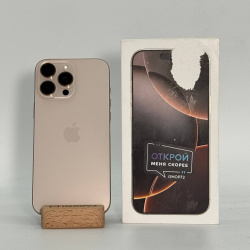 Смартфон Apple iPhone 16 Pro Max 256Гб "песчаный титан" б/у
