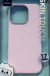 Чехол силиконовый Wiwu Skin Touch для iPhone 17 сиреневый