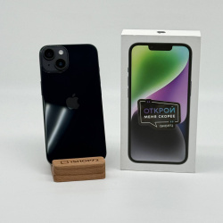 Смартфон Apple iPhone 14 128Гб &quot;темная ночь&quot; б/у