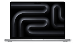 Ноутбук Apple MacBook Pro 14" (M4 Pro 12C CPU, 16C GPU, 2024) 24 ГБ, 512 ГБ SSD, серебристый (MX2E3)