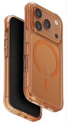 Чехол силиконовый Uniq LifePro Xtreme MagSafe для iPhone 17 Pro оранжевый