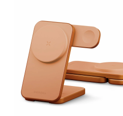 Док-станция EnerGea Magtrio 2 25W 3 в 1 оранжевая