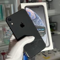 Смартфон Apple iPhone Xr 128Гб черный б/у