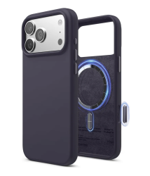 Чехол Elago с MagSafe силиконовый для iPhone 17 Pro фиолетовый