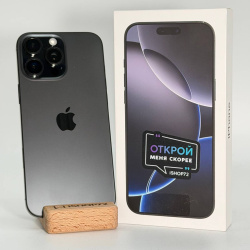 Смартфон Apple iPhone 16 Pro Max 256Гб "черный титан" б/у