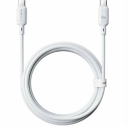 Кабель Baseus Silky Type-C to Type-C 100W (2м) белый