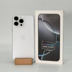 Смартфон Apple iPhone 16 Pro Max 256Гб "белый титан" б/у