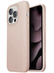 Чехол Uniq Lino для iPhone 13 Pro розовый