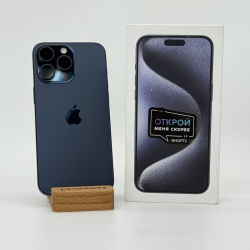 Смартфон Apple iPhone 15 Pro Max 512Гб &quot;синий титан&quot; б/у