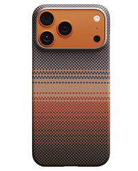 Чехол Keephone Kevlar Sunset с MagSafe для iPhone 17 Pro Max коричневый