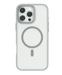Чехол пластиковый Wiwu Armor Pro с MagSafe для iPhone 16 Pro Max матовый серый