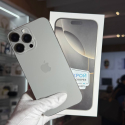 Смартфон Apple iPhone 16 Pro Max 256Гб "натуральный титан" б/у