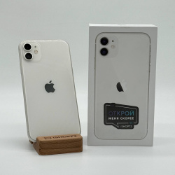 Смартфон Apple iPhone 11 128Гб белый б/у