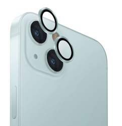Защитное стекло камеры Uniq Optix для iPhone 15/15 Plus зеленое