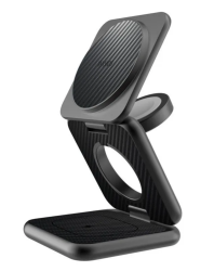 Док-станция Wiwu Warrior 15W 3 в 1 (Wi-W035) черная