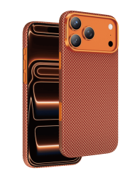 Чехол Keephone Kevlar Norra с MagSafe для iPhone 17 Pro оранжевый