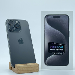 Смартфон Apple iPhone 15 Pro 128Гб "черный титан" б/у