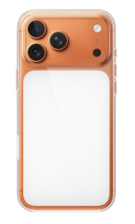 Чехол пластиковый ClearCase Color MagSafe для iPhone 17 Pro Max белый