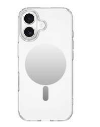 Чехол пластиковый Wiwu Mirror Pro с MagSafe для iPhone 17 с зеркалом прозрачный