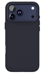 Чехол силиконовый VLP Aster Pro c MagSafe для iPhone 17 Pro Max темно-синий