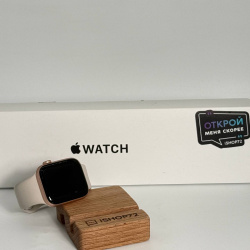 Apple Watch SE 2022, 44 мм, корпус из алюминия цвета &quot;розовое золото&quot; б/у