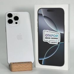 Смартфон Apple iPhone 16 Pro 256Гб "белый титан" б/у
