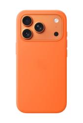 Чехол силиконовый Onzo c MagSafe для iPhone 17 Pro/18 Pro оранжевый