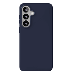 Чехол силиконовый VLP Aster Pro Case c MagSafe для Samsung Galaxy S26 темно-синий