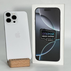 Смартфон Apple iPhone 16 Pro Max 1Тб "белый титан" б/у