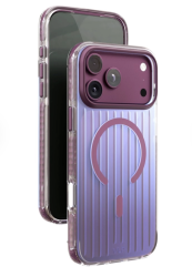 Чехол силиконовый VLP Pulse c MagSafe для iPhone 17 Pro/18 Pro бордовый