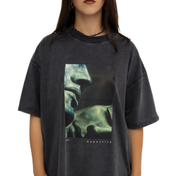 Футболка "В КАМНЕ" графитовая