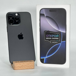 Смартфон Apple iPhone 16 Pro Max 256Гб "черный титан" б/у