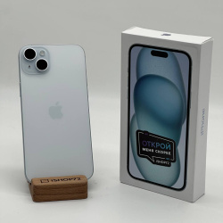 Смартфон Apple iPhone 15 Plus 256Гб голубой б/у