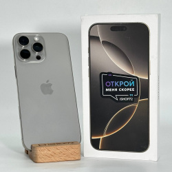 Смартфон Apple iPhone 16 Pro Max 256Гб "натуральный титан" б/у