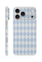Виниловая наклейка Kkspace для iPhone 17 Pro Max ice cubes голубая